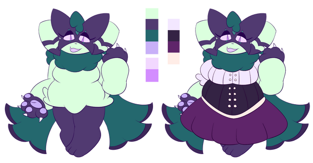 Meowscarada/Meowstic Fusion